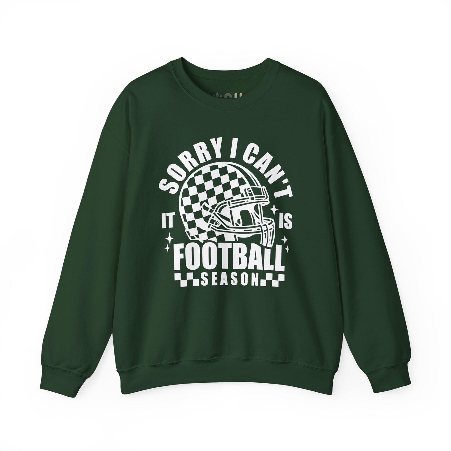 "Sorry I Can't It Is Football Season" - Crewneck Sweatshirt