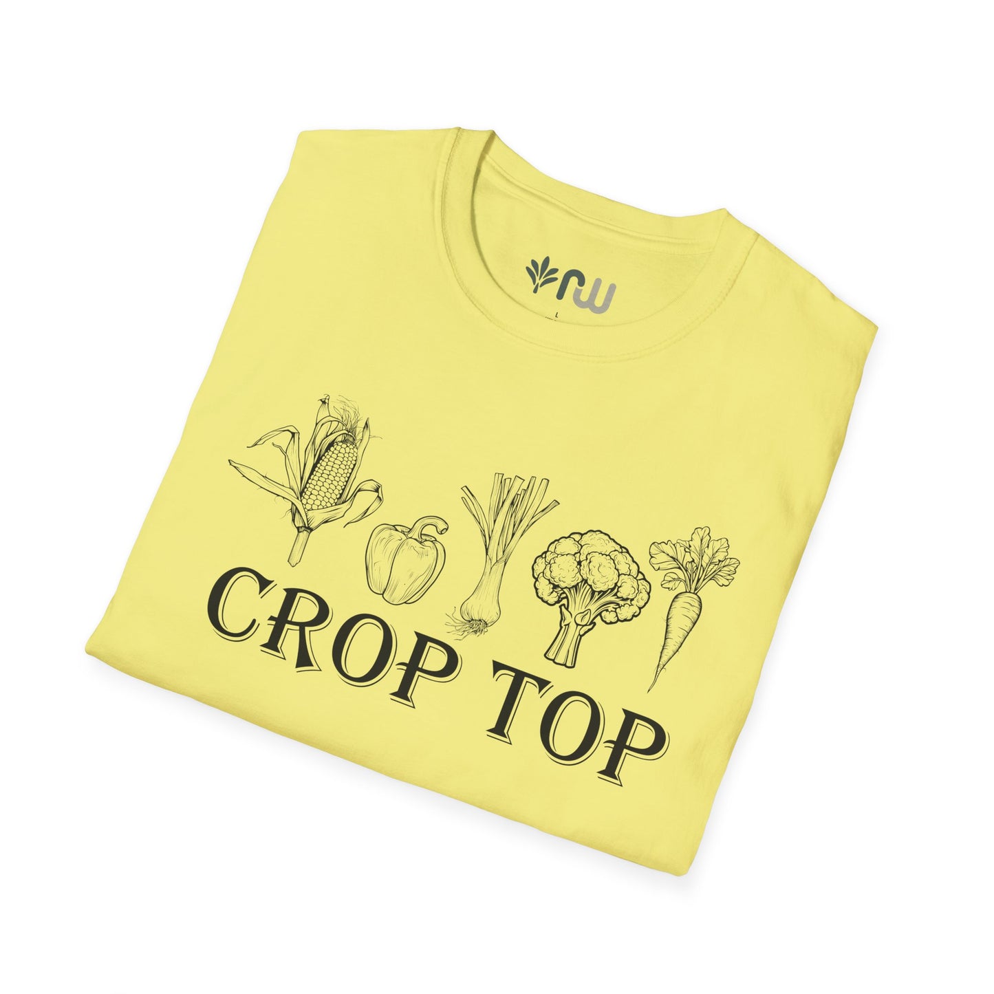 "Crop Top" Softstyle T-Shirt