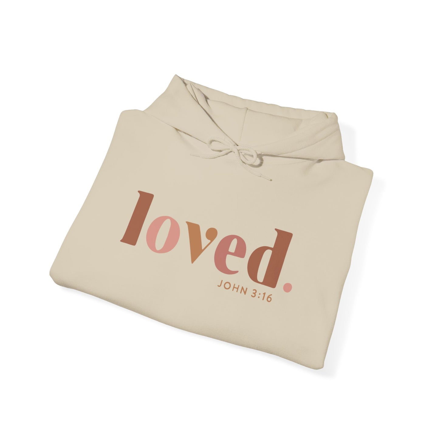 "Loved" Hooded Sweatshirt