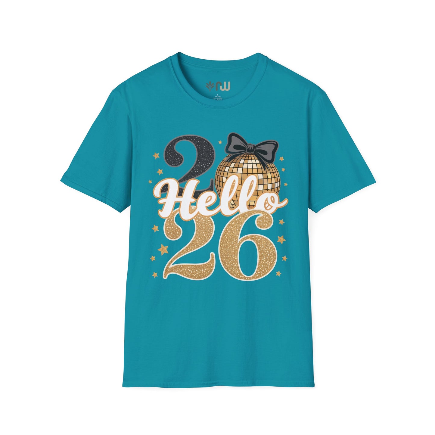"Hello 2026" - Softstyle T-Shirt