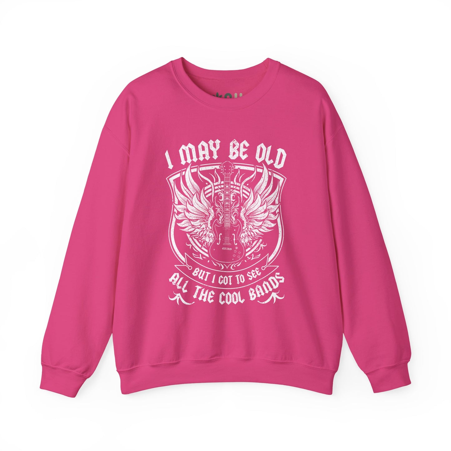 "I Got to See All the Cool Bands" Crewneck Sweatshirt
