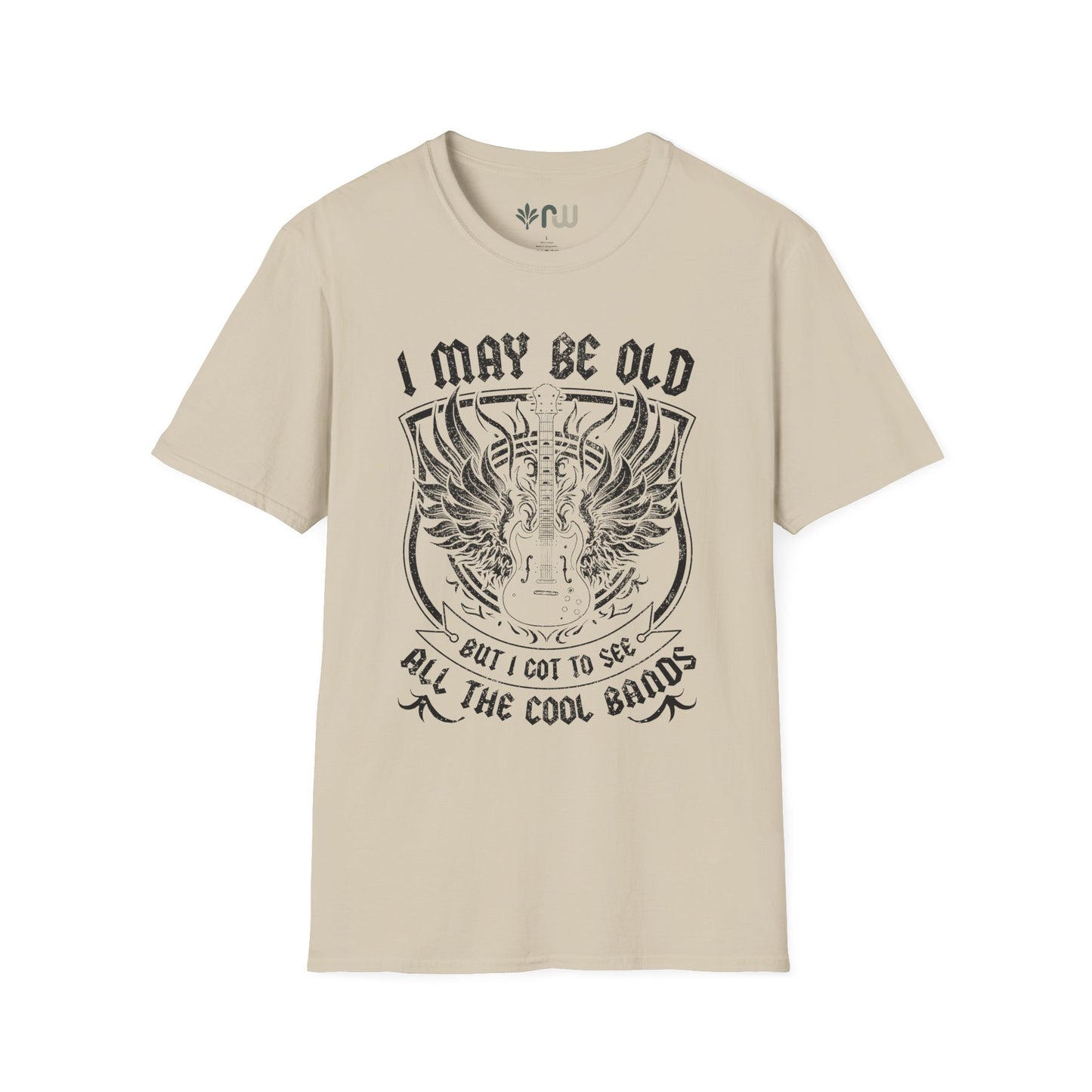 "I Got to See All the Cool Bands" Softstyle T-Shirt