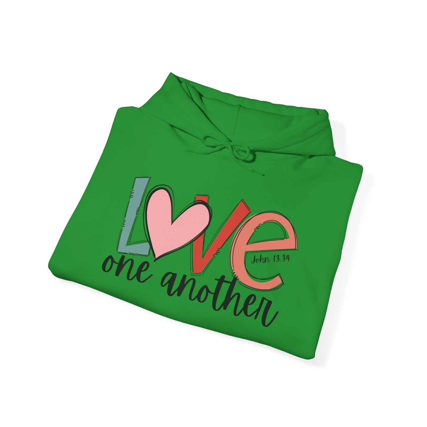 "Love One Another" Hooded Sweatshirt