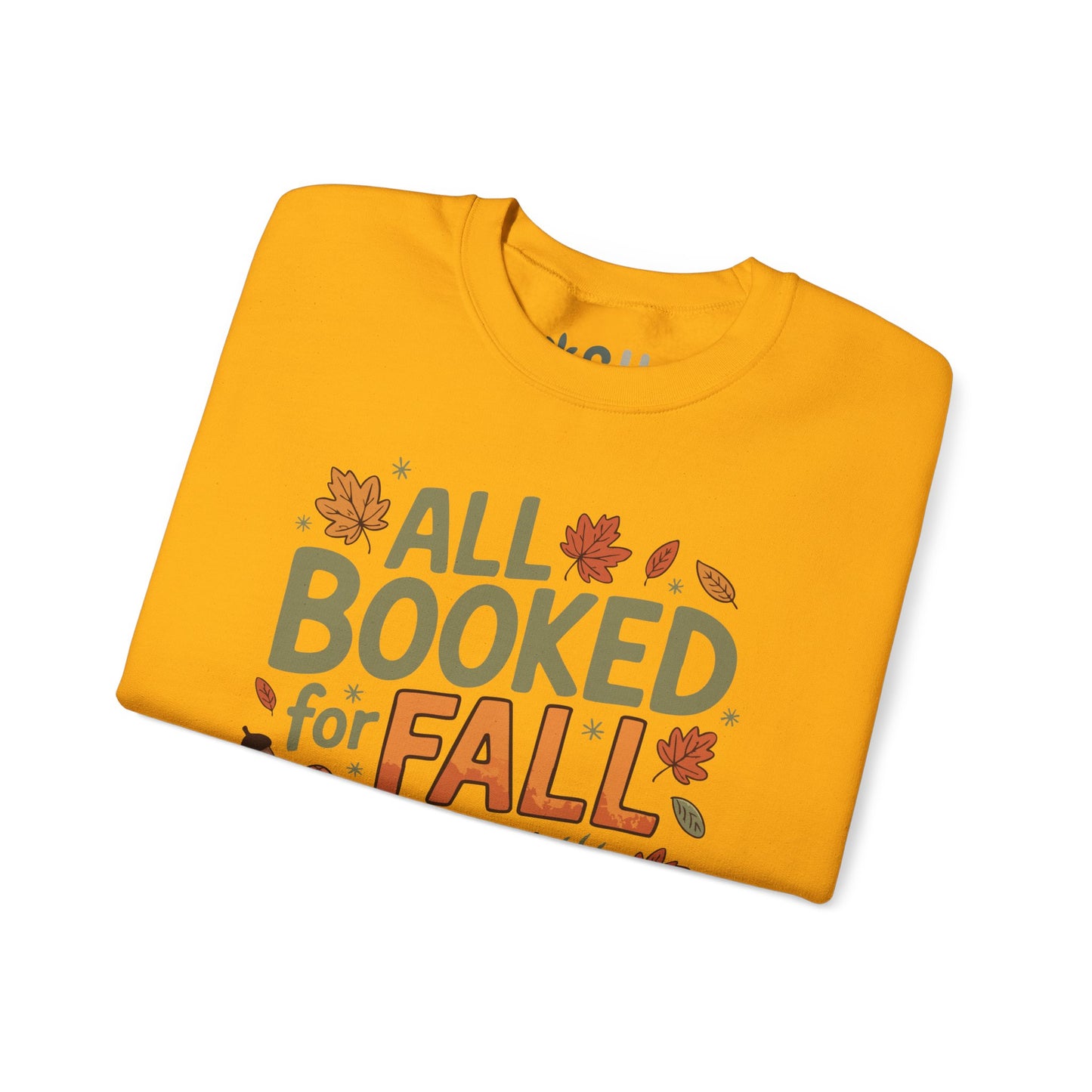 "All Booked for Fall" - Crewneck Sweatshirt