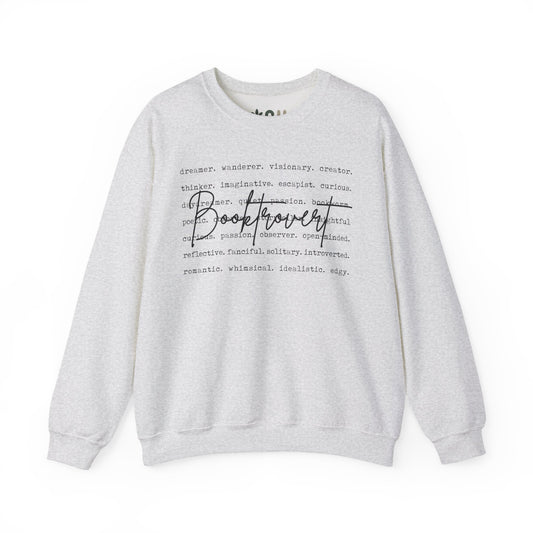 "Booktrovert" Crewneck Sweatshirt