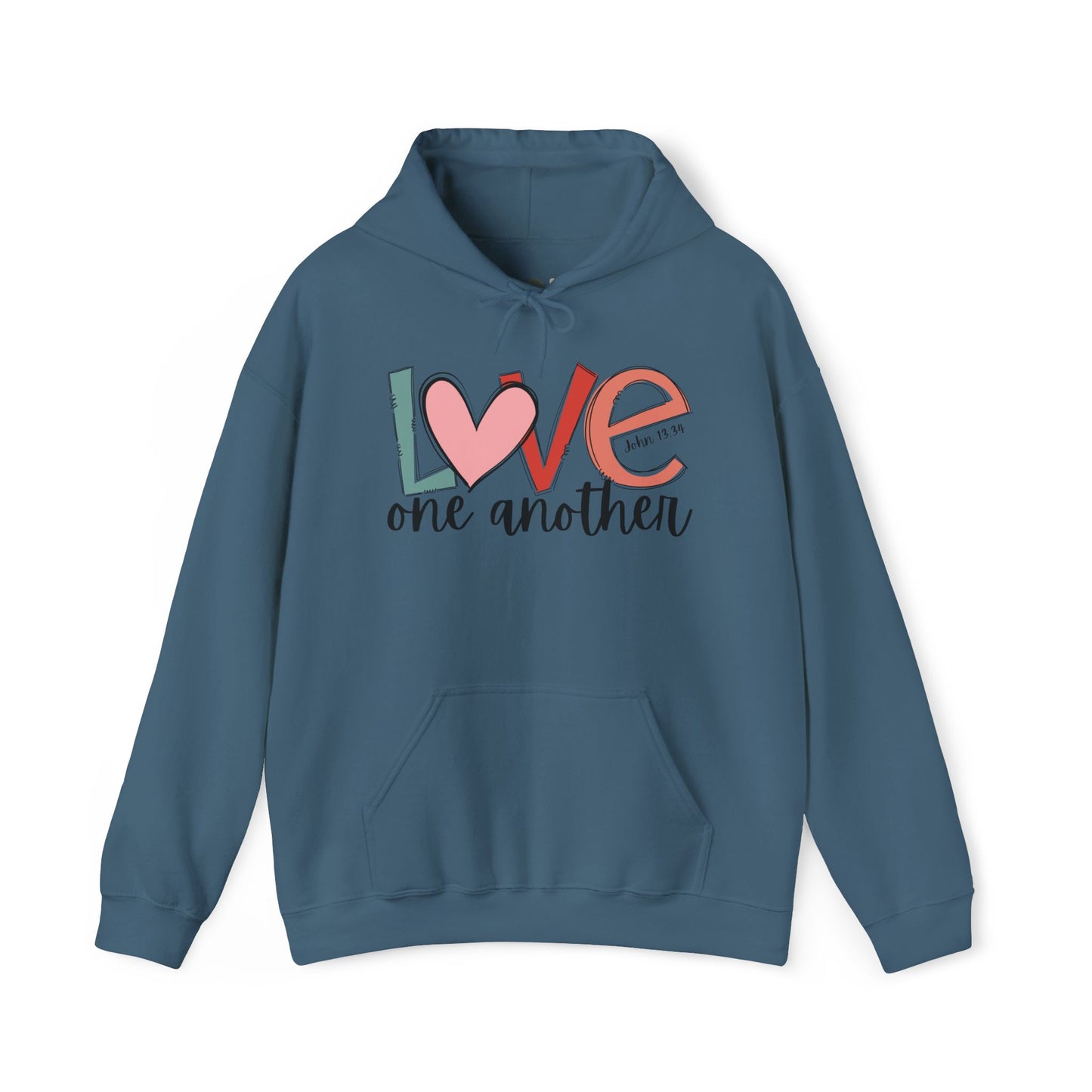 "Love One Another" Hooded Sweatshirt