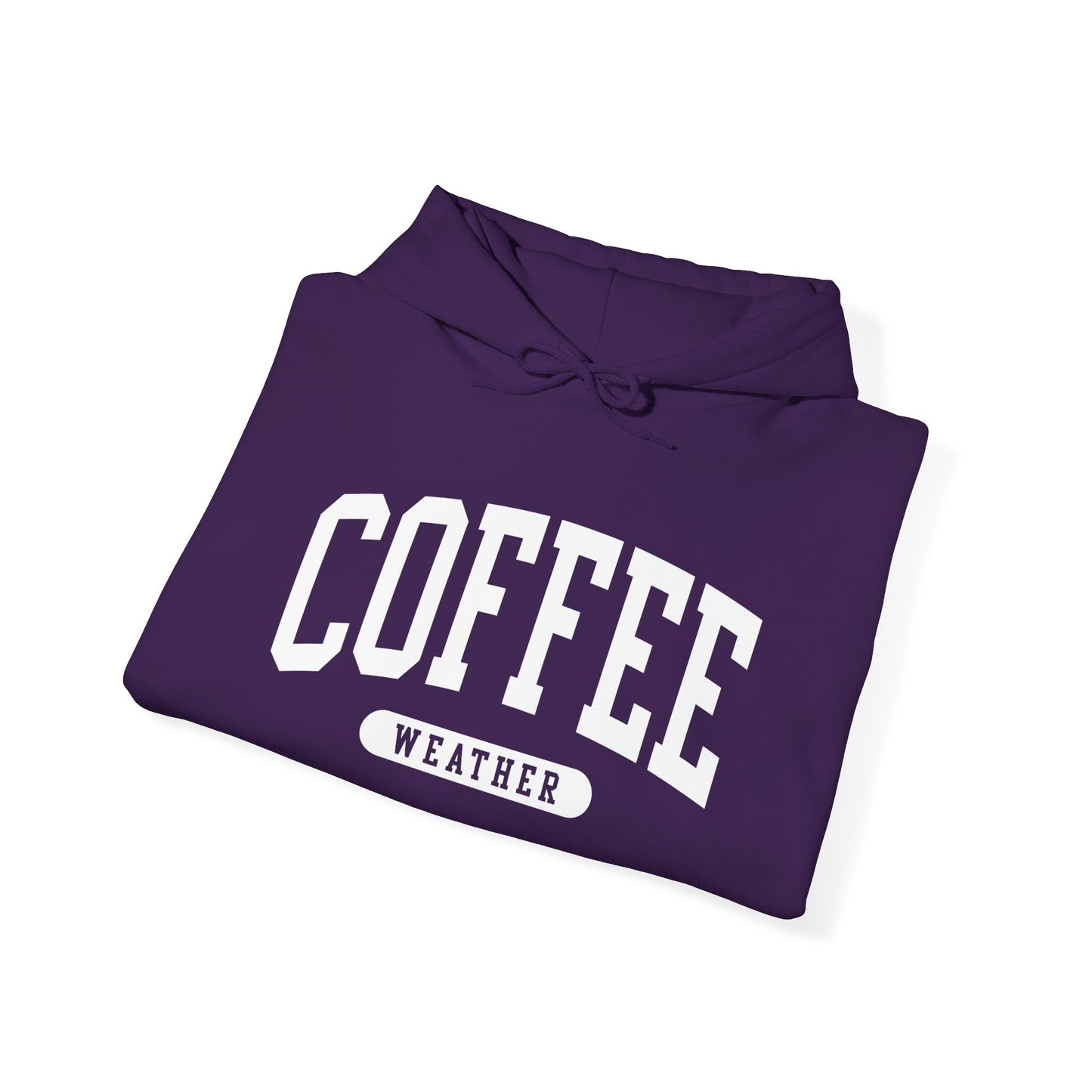"Coffee Weather" Hooded Sweatshirt