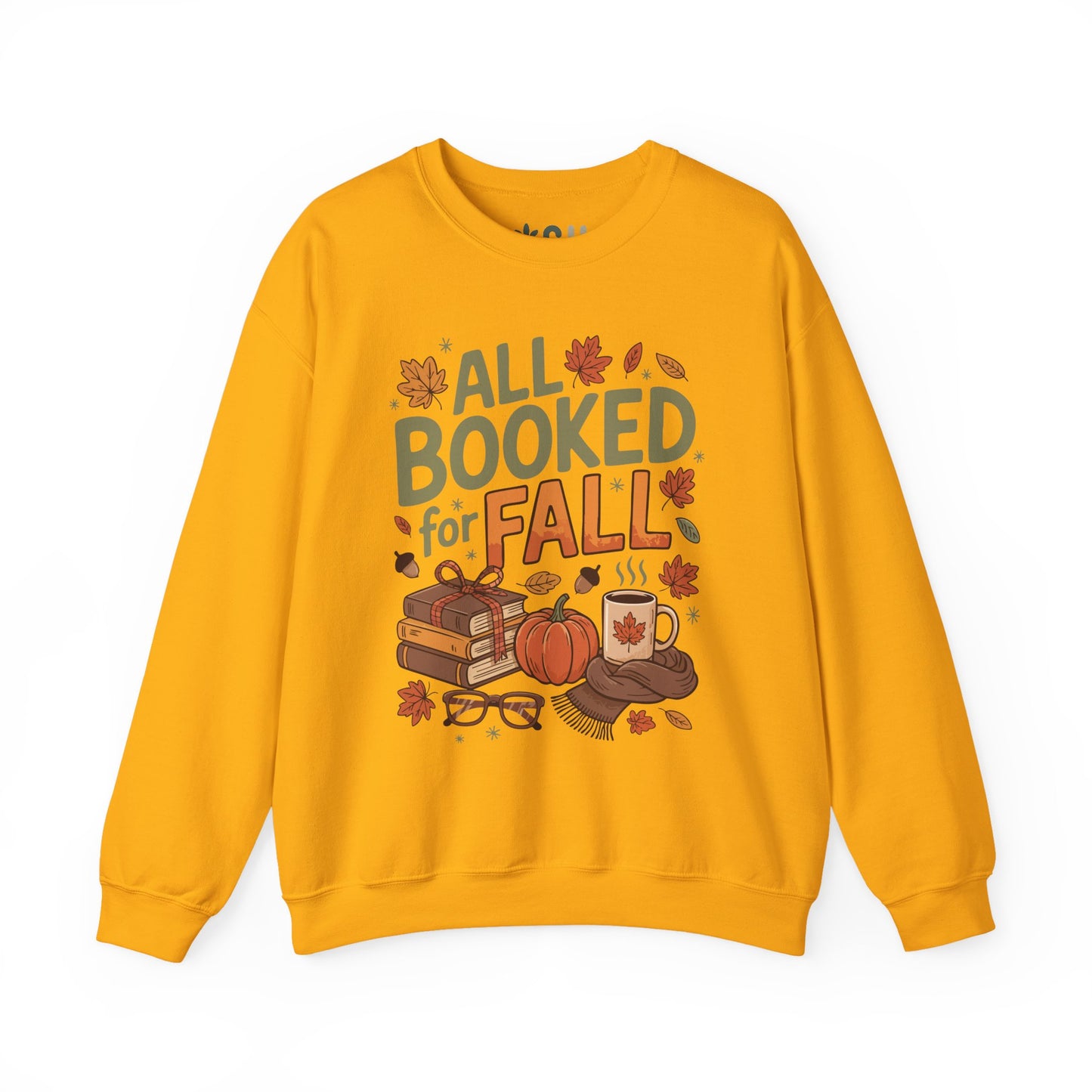 "All Booked for Fall" - Crewneck Sweatshirt