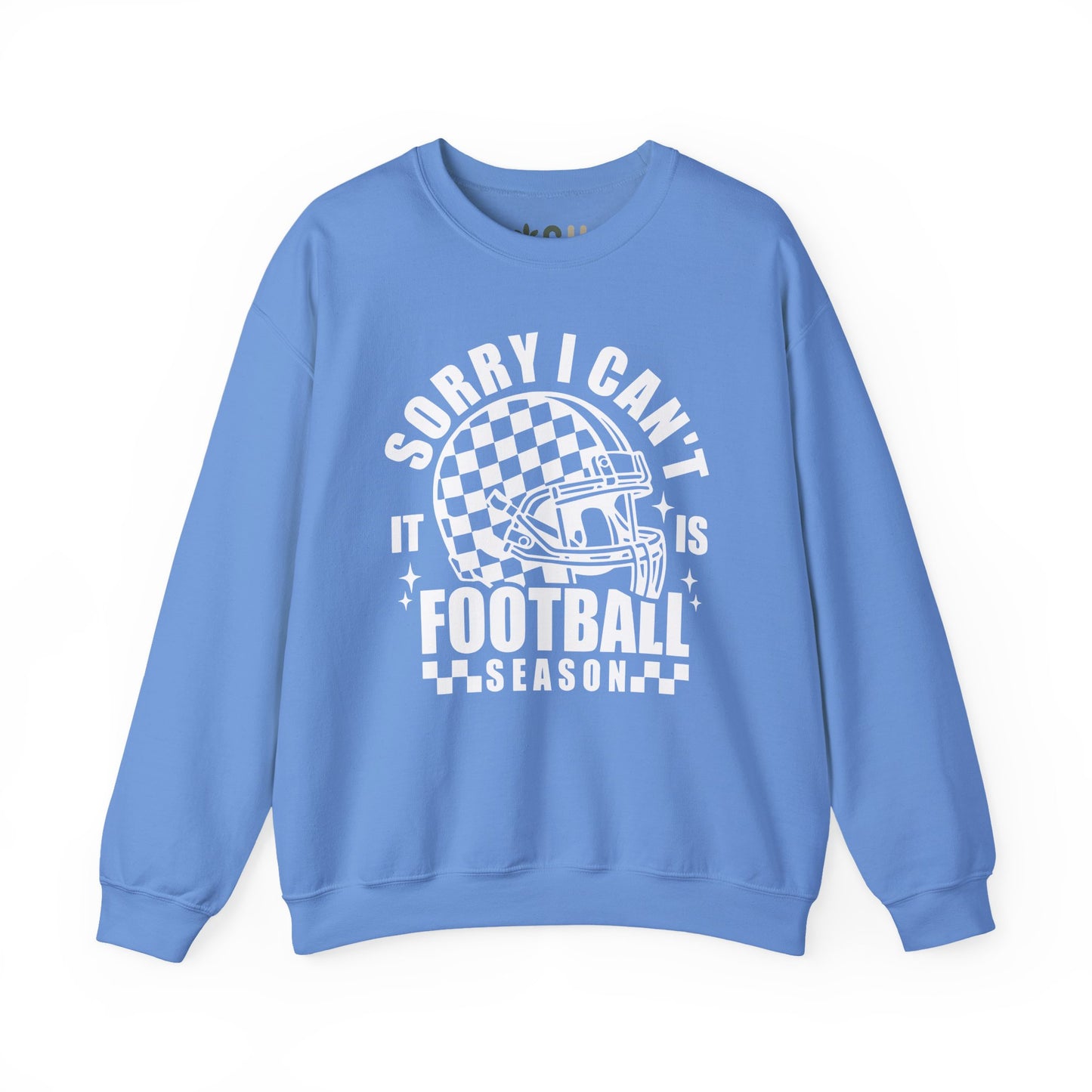 "Sorry I Can't It Is Football Season" - Crewneck Sweatshirt