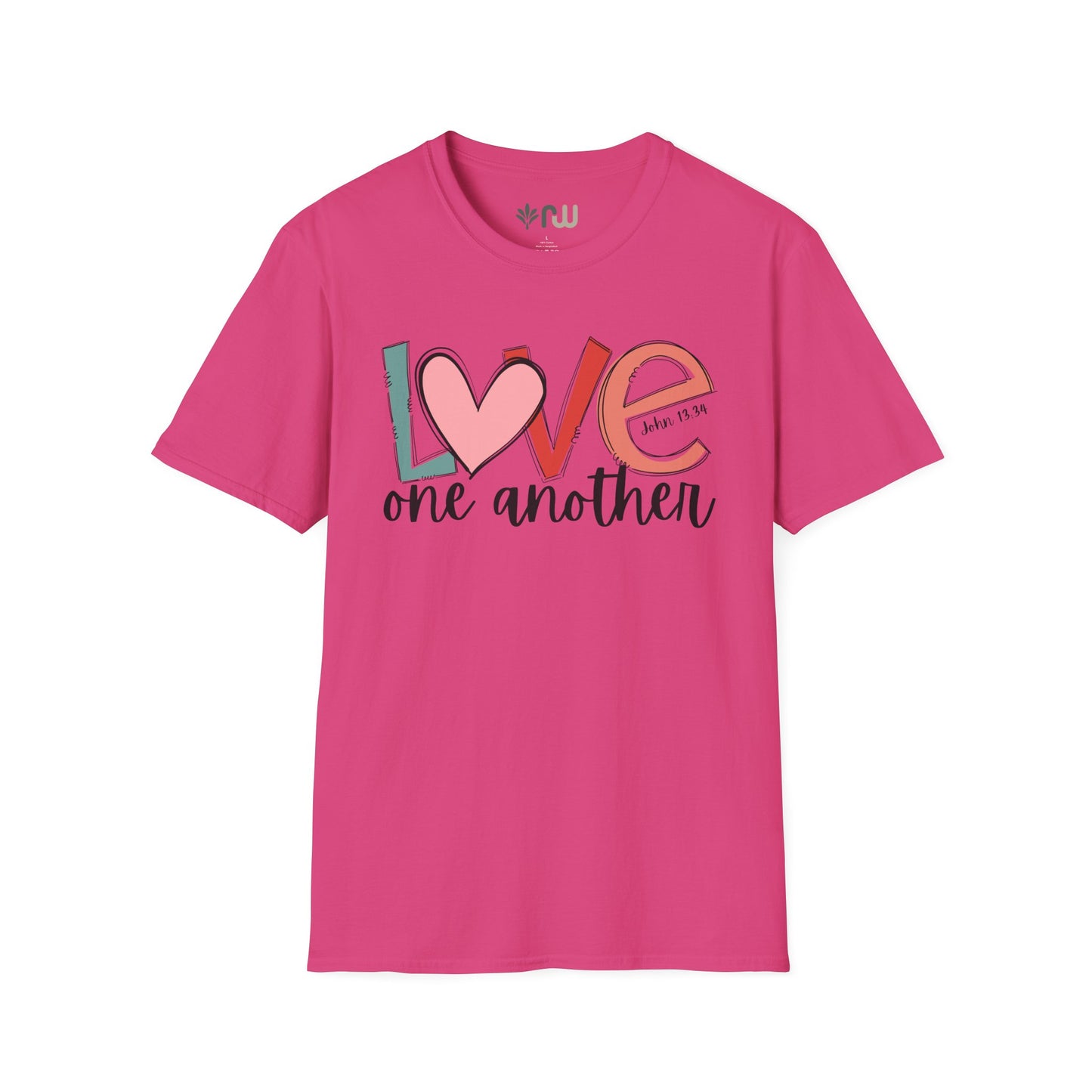 "Love One Another" - Softstyle T-Shirt
