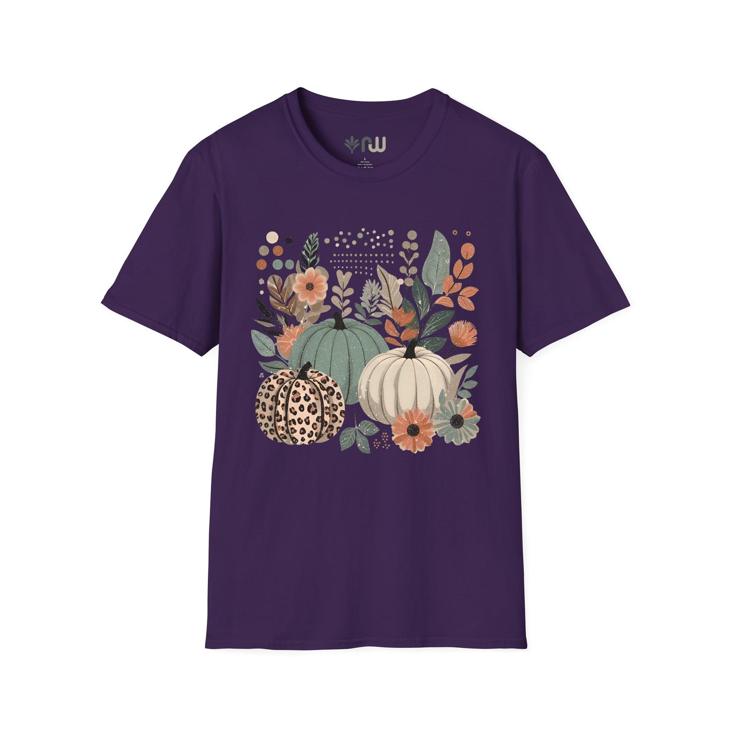 "Boho Pumpkins" - Softstyle T-Shirt