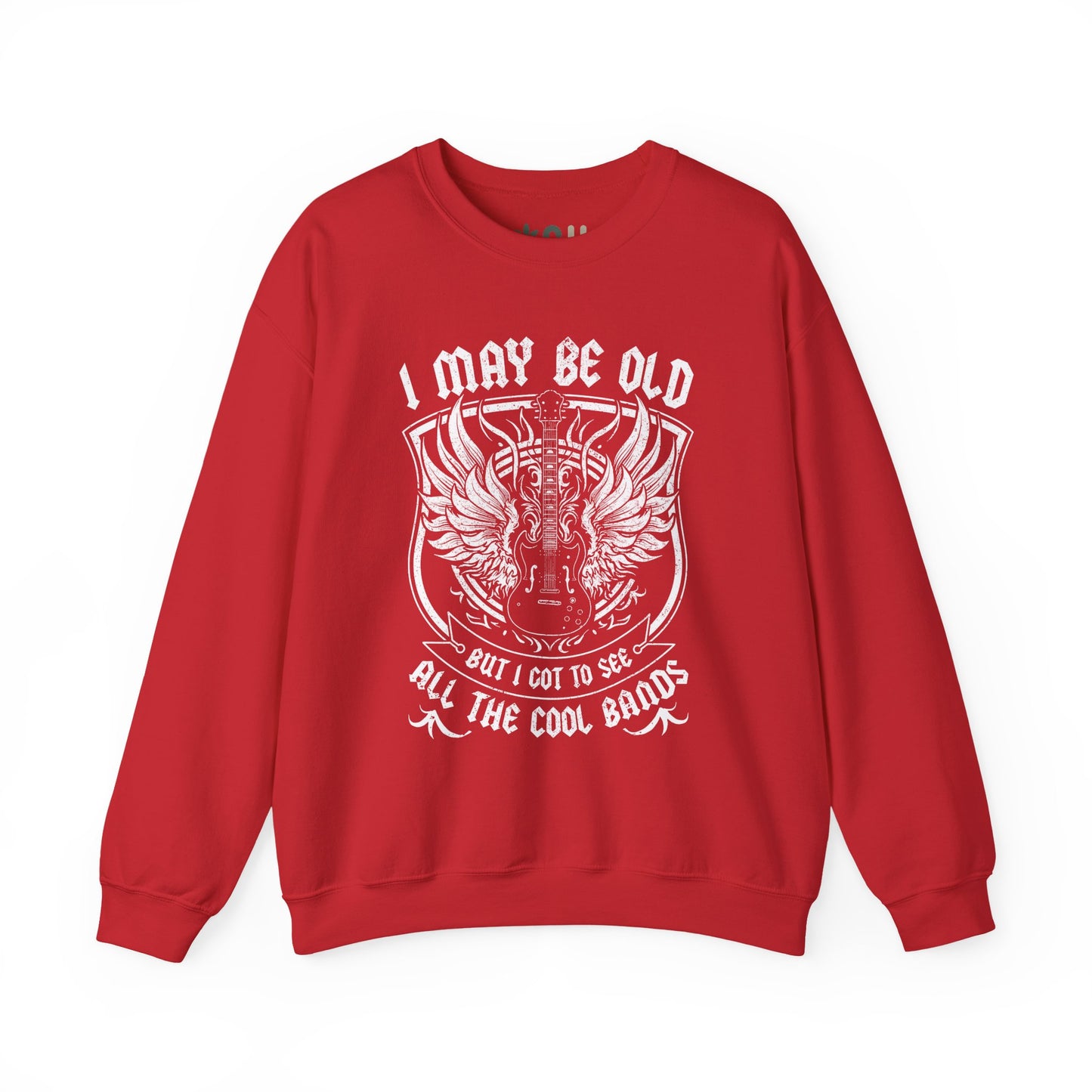 "I Got to See All the Cool Bands" Crewneck Sweatshirt