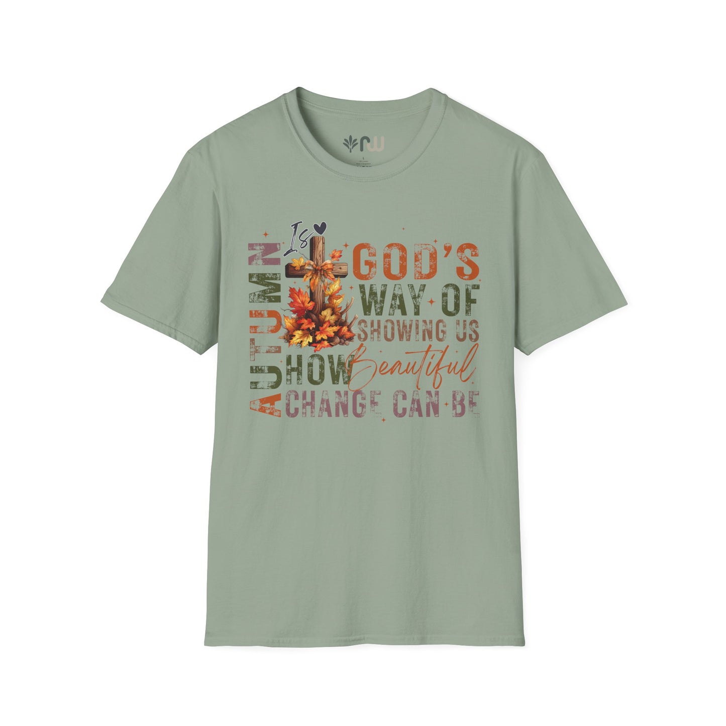 "Autumn is God's Way" - Softstyle T-Shirt