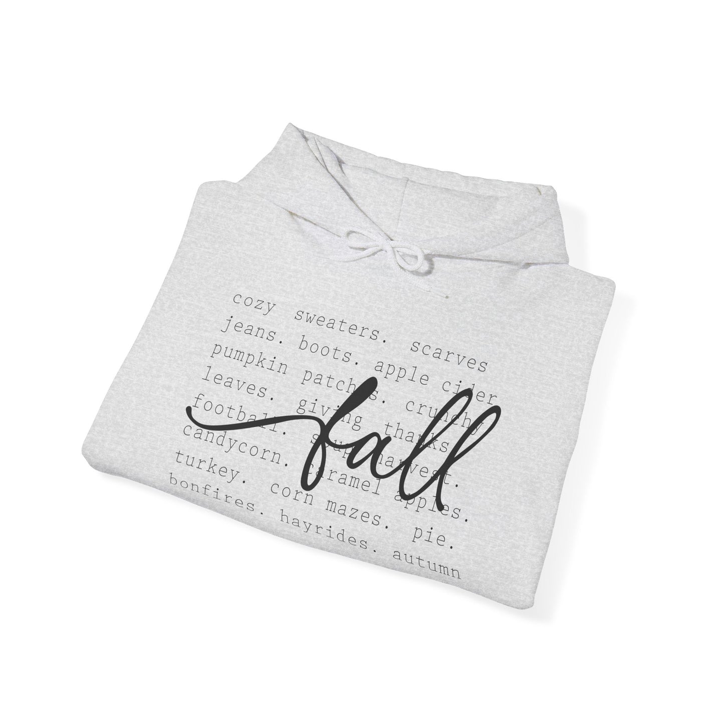 "All Things Fall" Hooded Sweatshirt