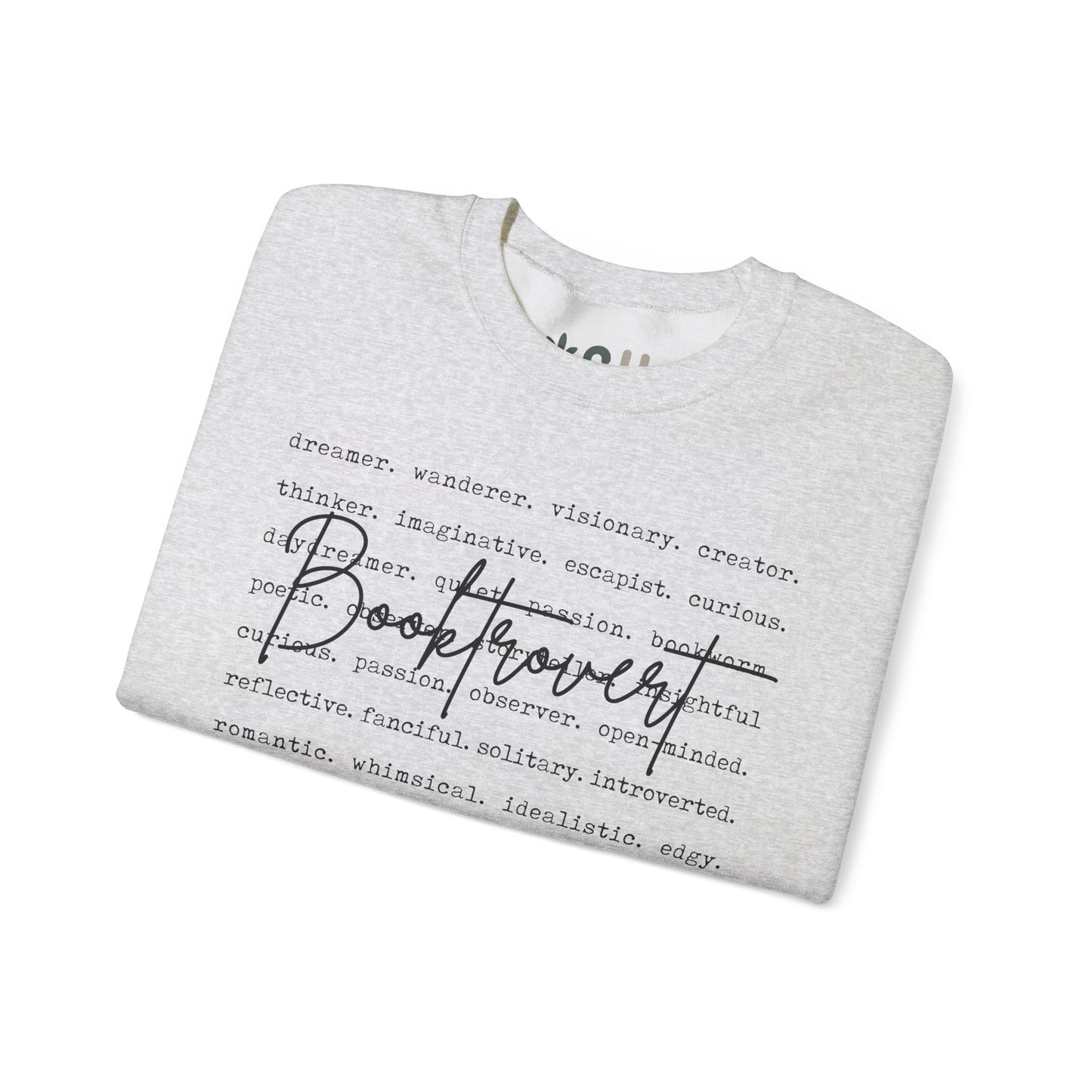 "Booktrovert" Crewneck Sweatshirt