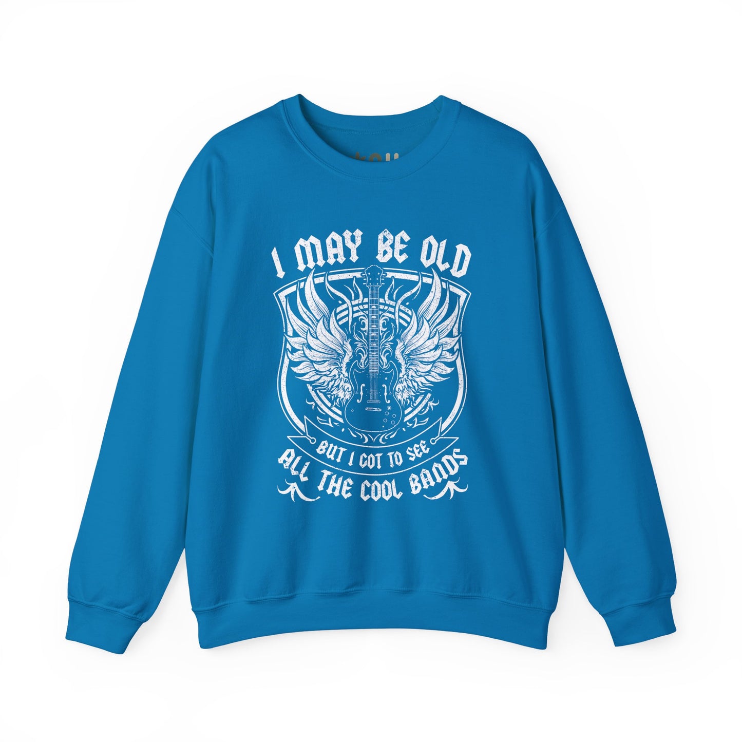 "I Got to See All the Cool Bands" Crewneck Sweatshirt