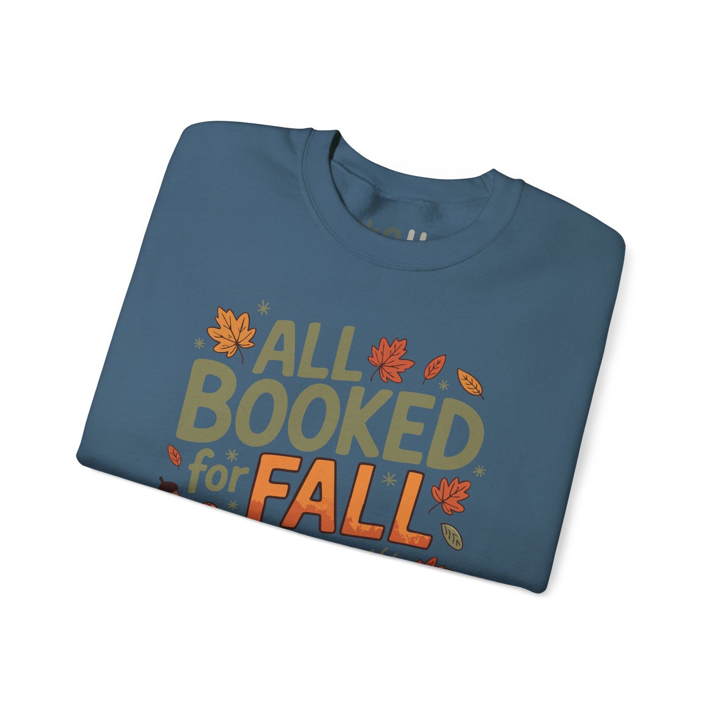 "All Booked for Fall" - Crewneck Sweatshirt