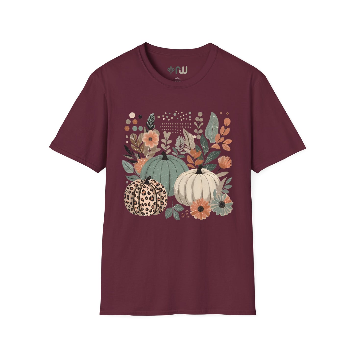 "Boho Pumpkins" - Softstyle T-Shirt