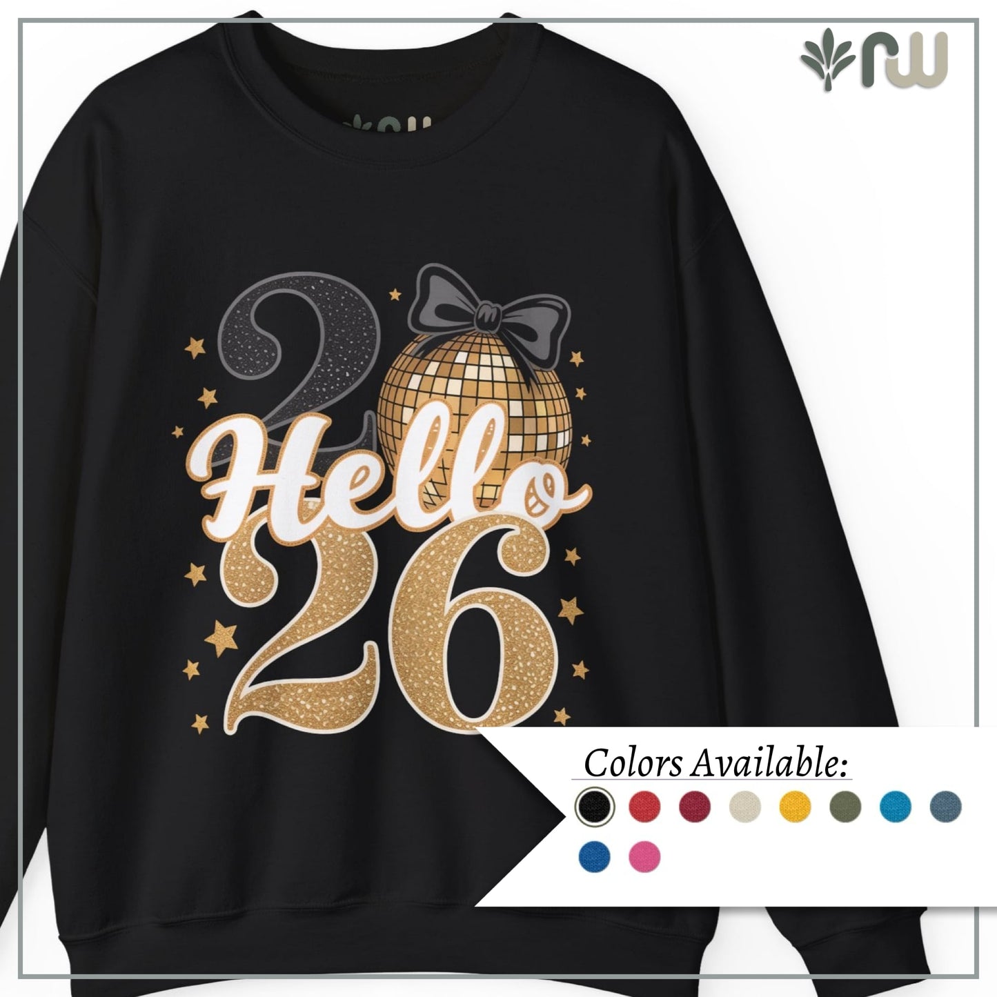 "Hello 2026" - Crewneck Sweatshirt