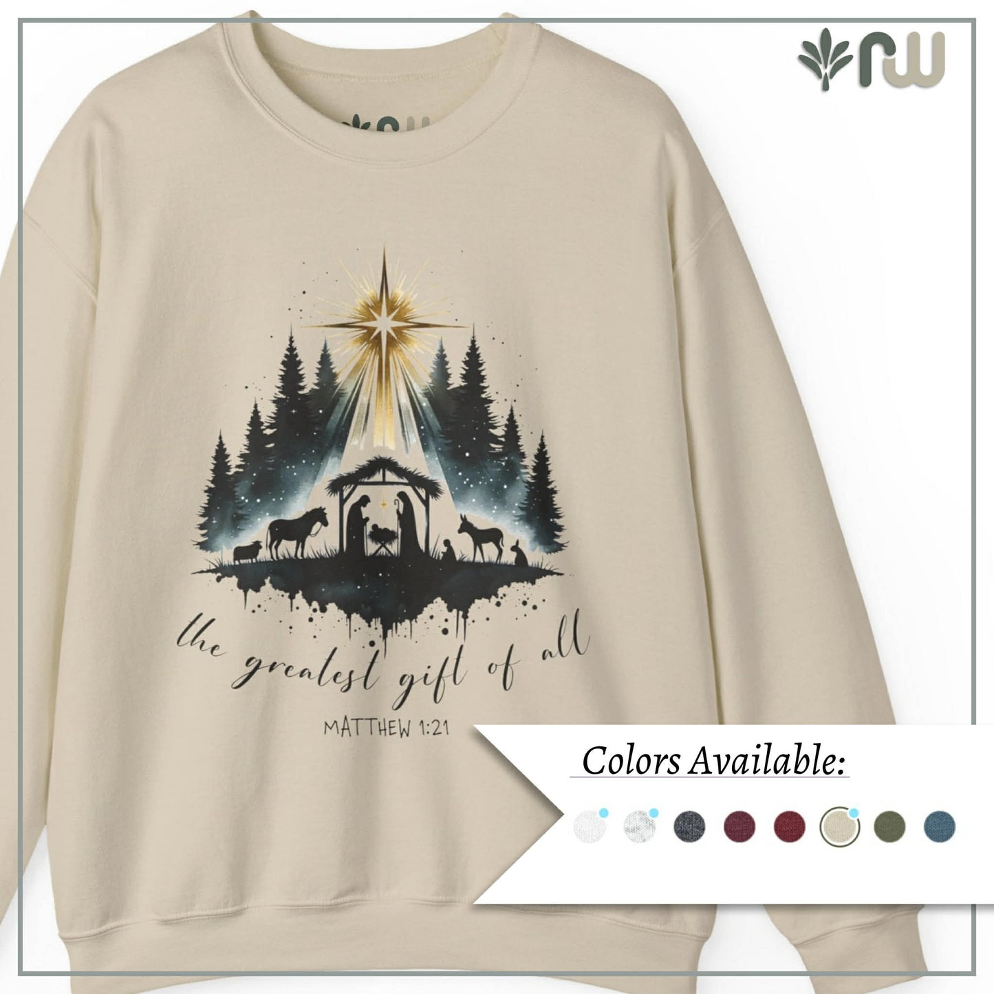 "Greatest Gift of All" - Crewneck Sweatshirt