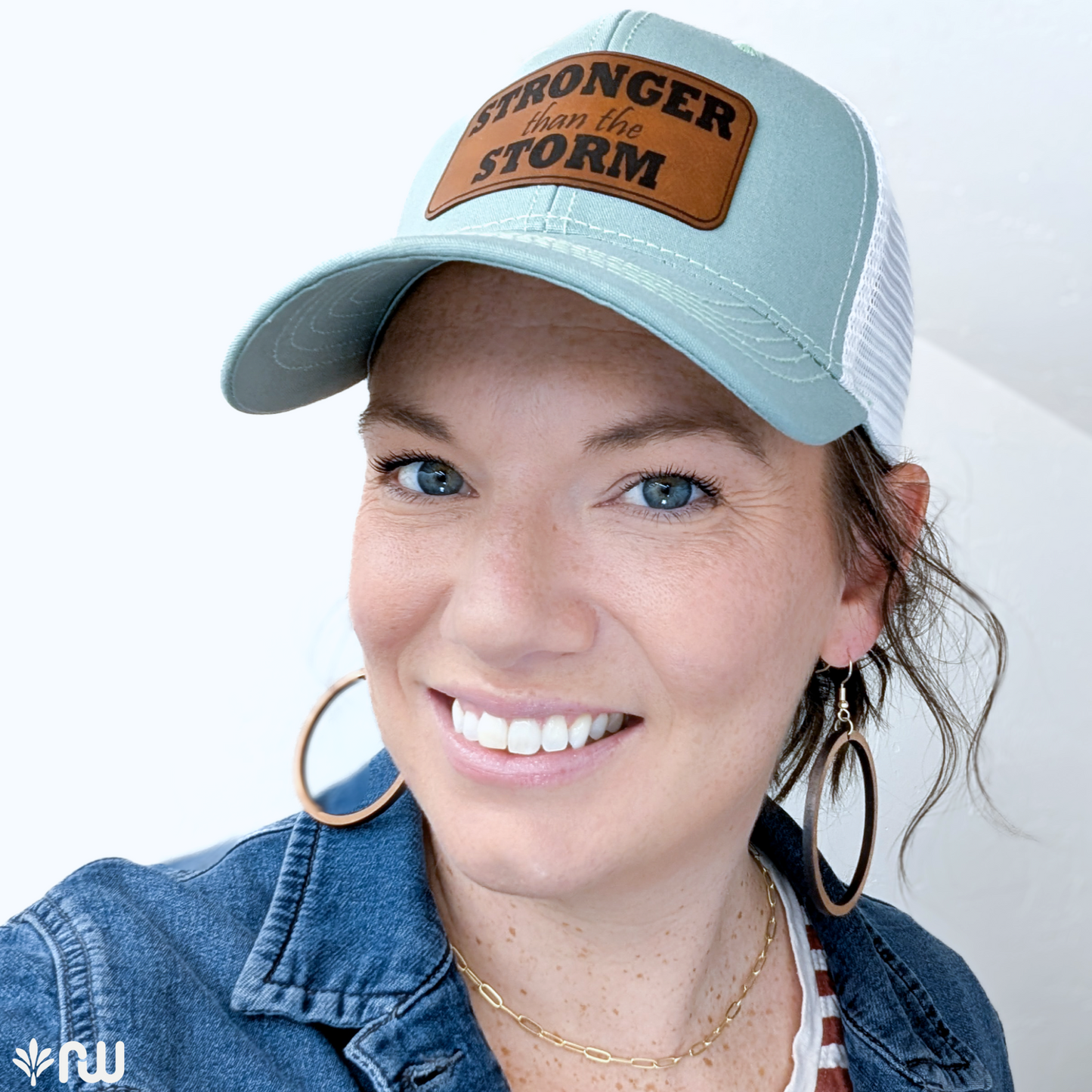 Ponytail Hat - Stronger than the Storm