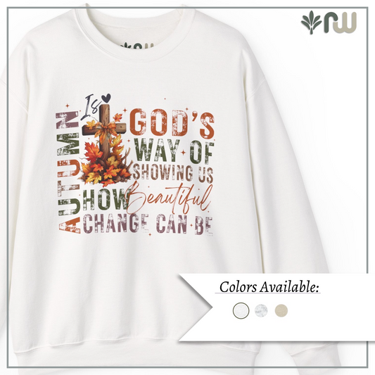 "Autumn is God's Way" - Crewneck Sweatshirt