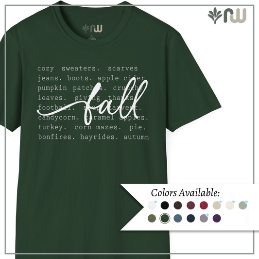"All Things Fall" - Softstyle T-Shirt