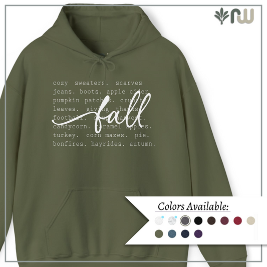 "All Things Fall" Hooded Sweatshirt