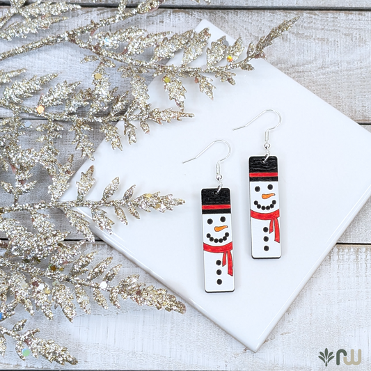 Vault E - Etched and Painted Snowman