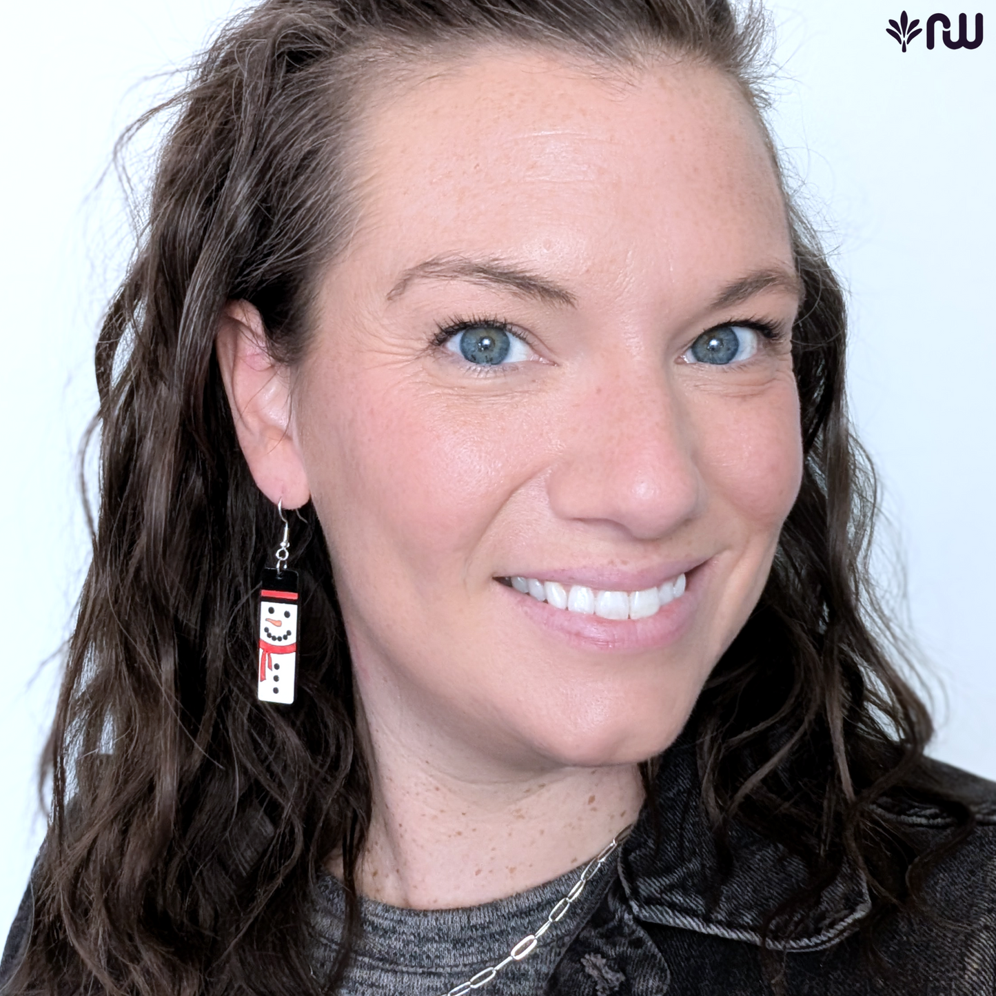 Vault E - Etched and Painted Snowman