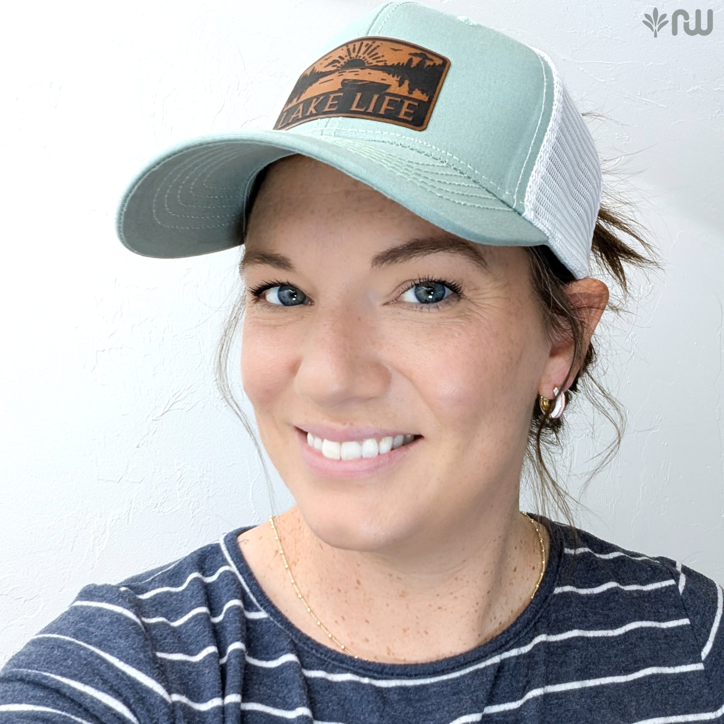 Ponytail Hat - Lake Life