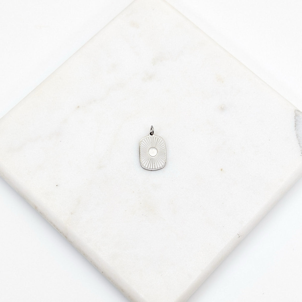 Sunburst Rectangle Charm