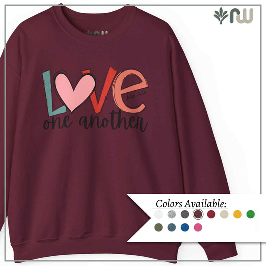 "Love One Another" - Crewneck Sweatshirt