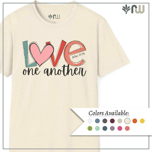 "Love One Another" - Softstyle T-Shirt